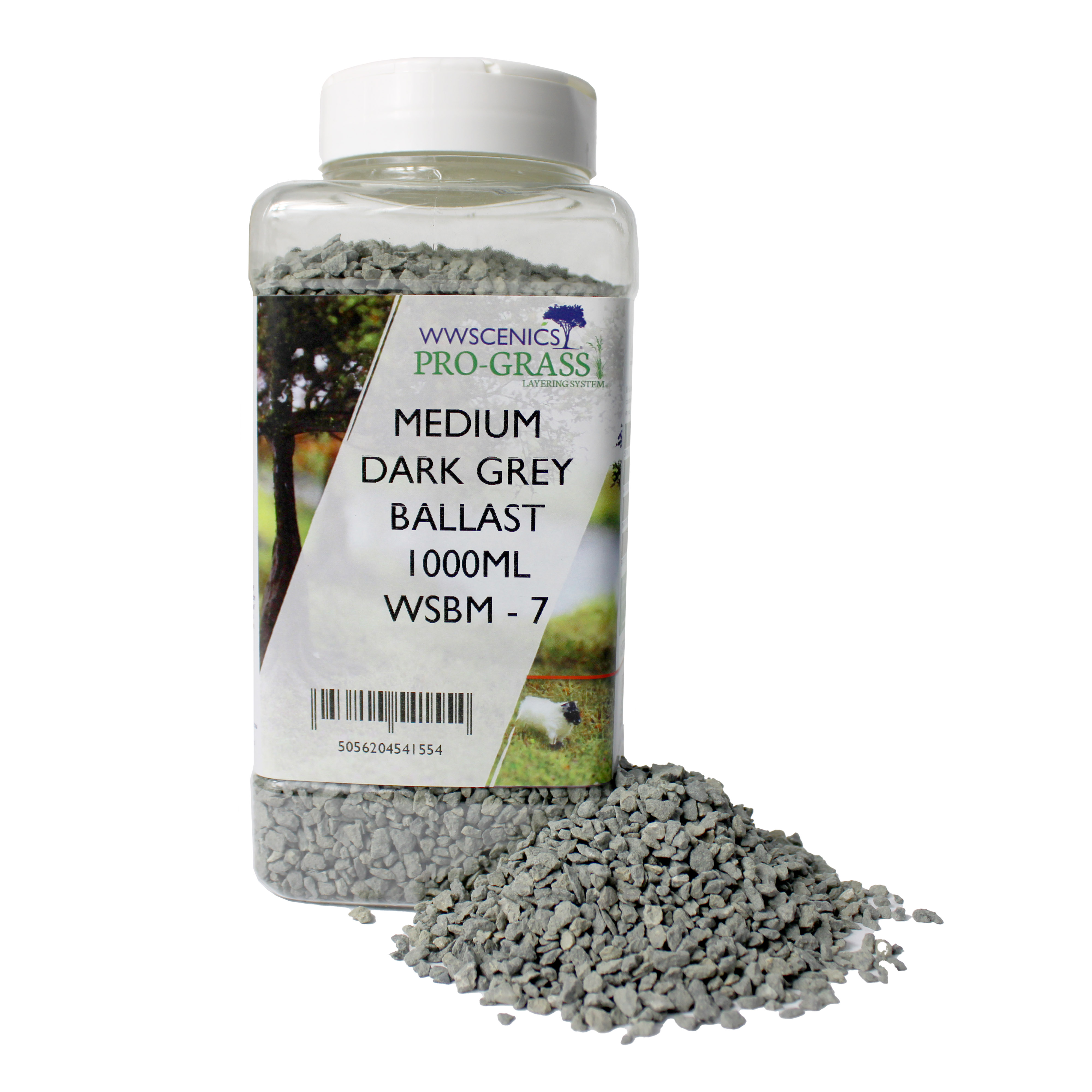 WSBM-7 WW Scenics Medium Dark Grey 1000ml