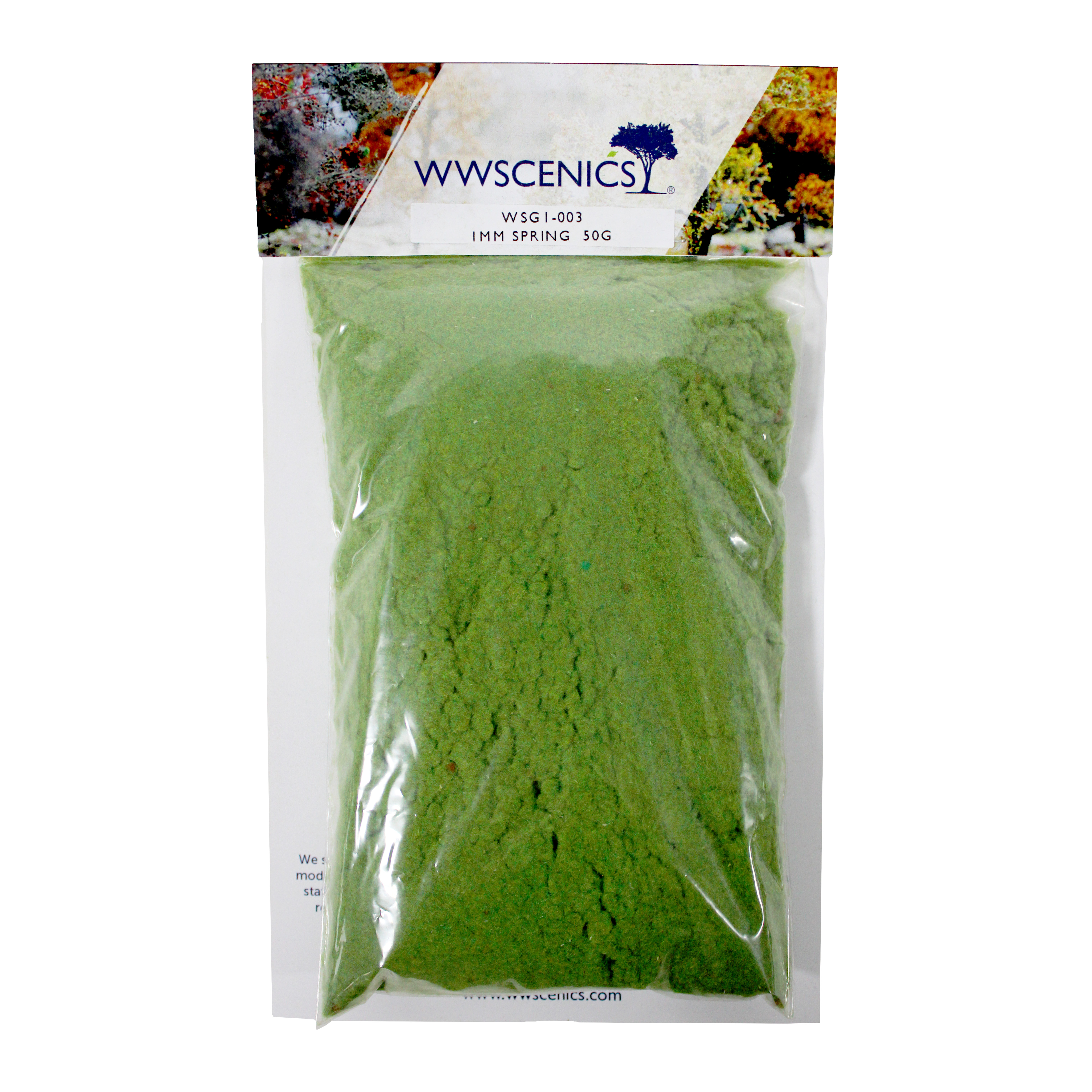 WSG1-003 WW Scenics 1mm Spring 50g