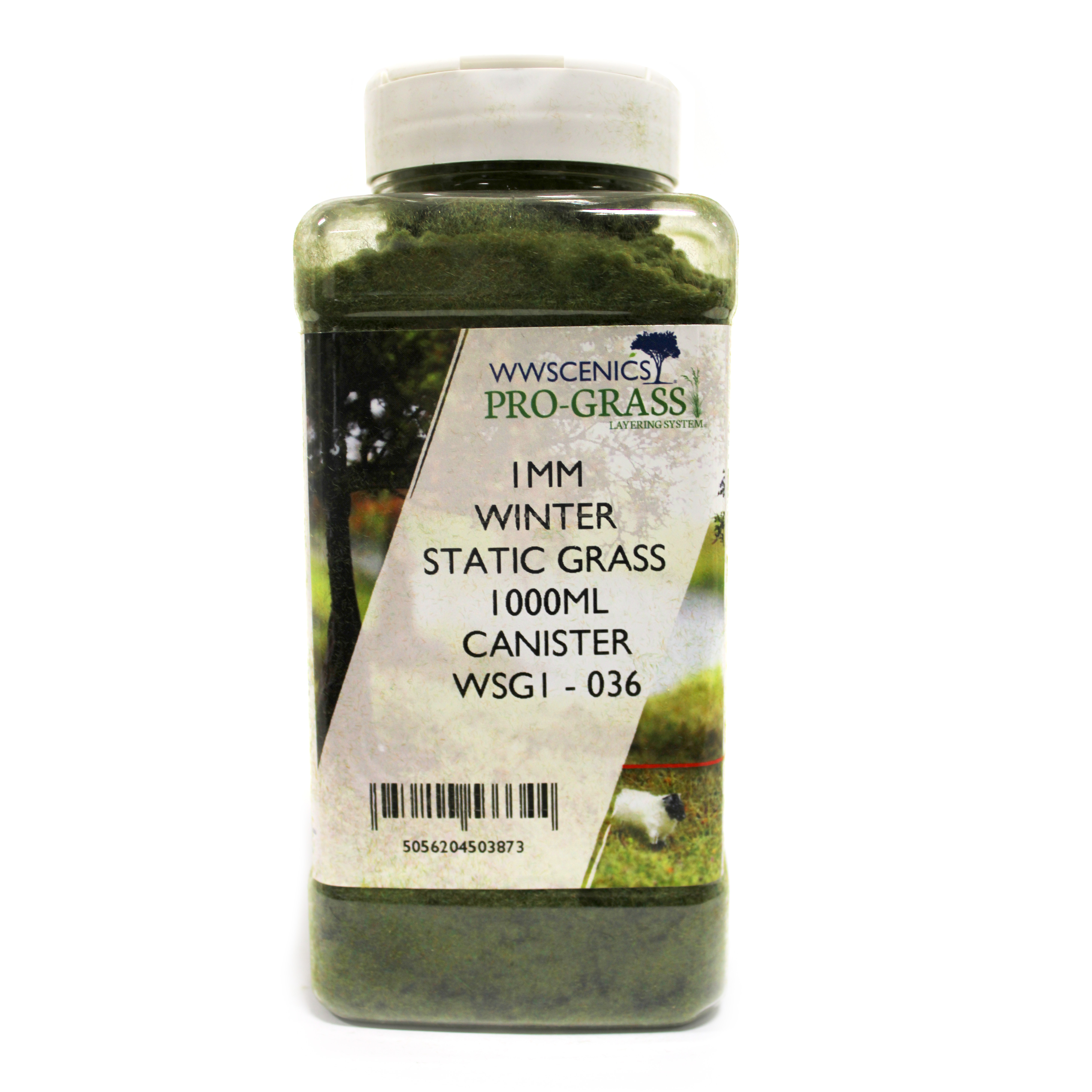 WSG1-036 WW Scenics 1mm Winter 1000ml Canister