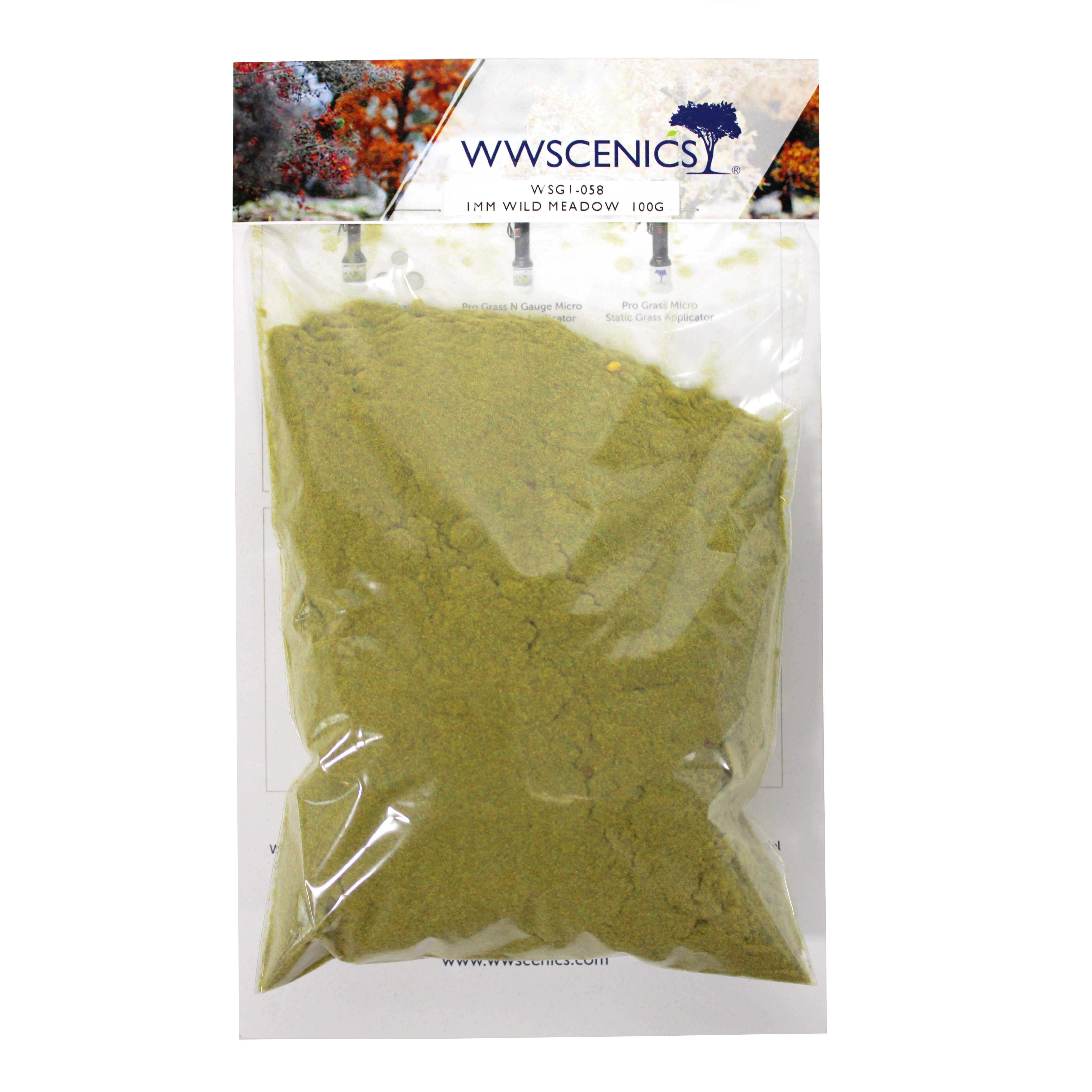 WSG1-058 WW Scenics 1mm Wild Meadow 100g