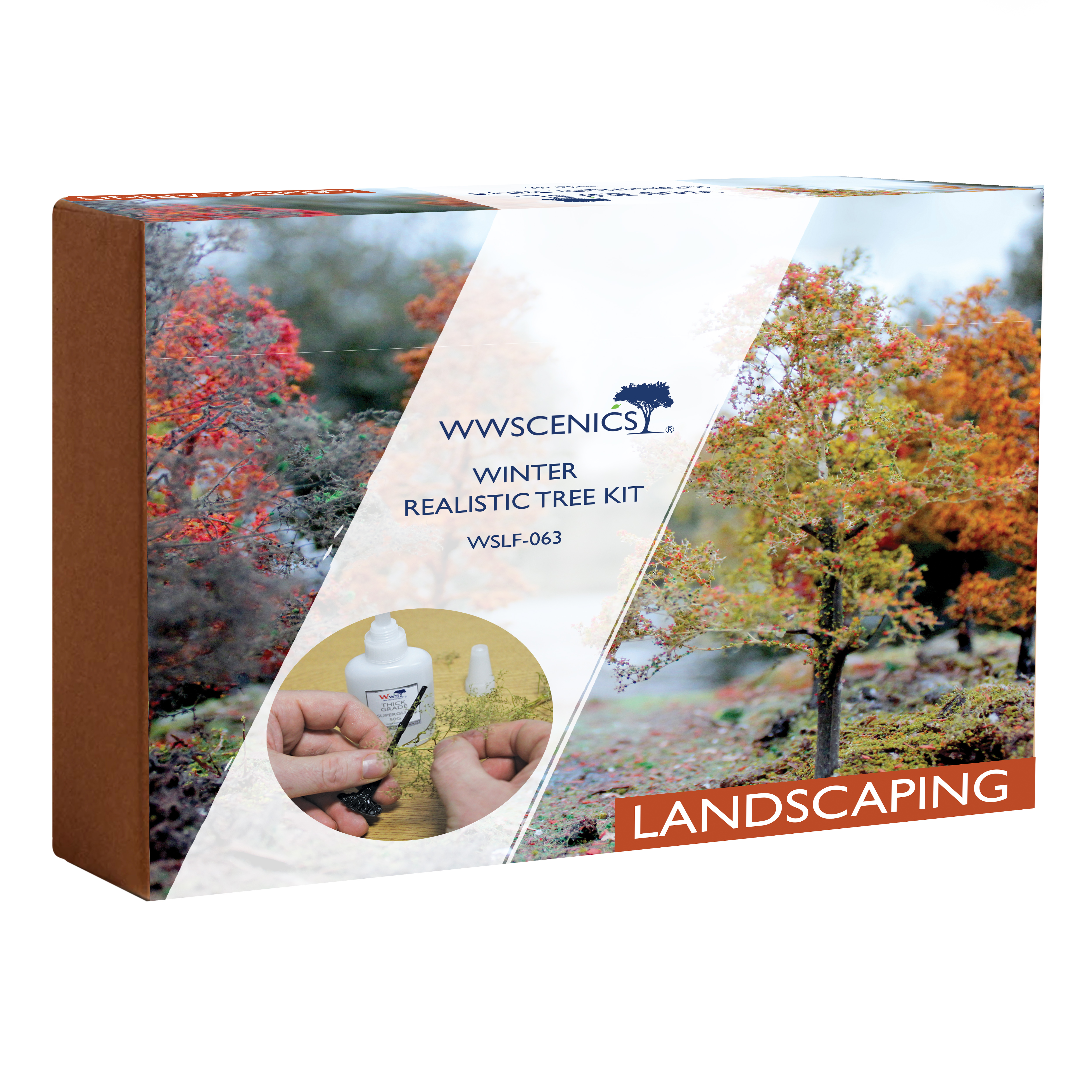 WSLF-063 WW Scenics Winter Realistic Tree Making Kit
