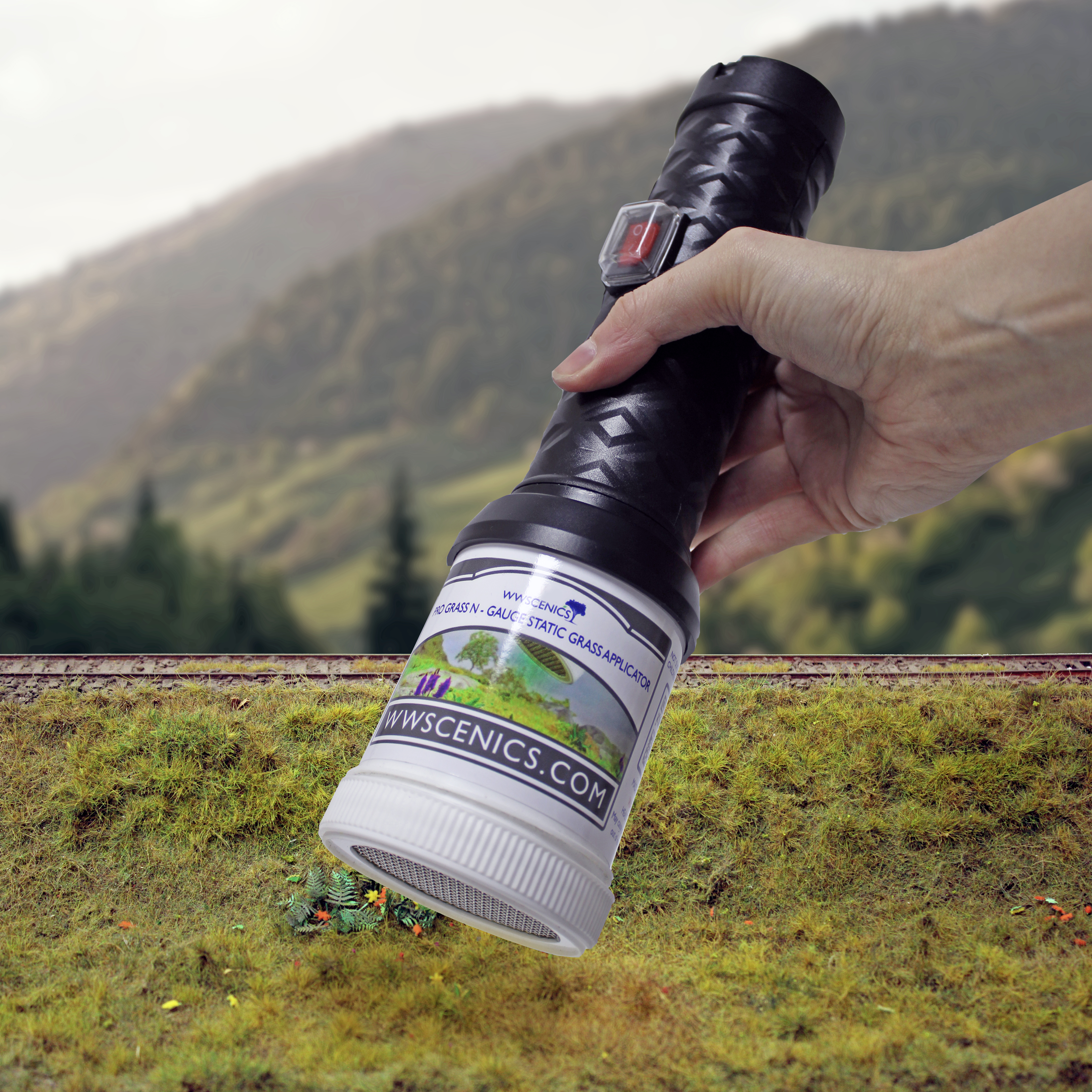 WSPG-036 WW Scenics Pro Grass N Gauge Micro Applicator