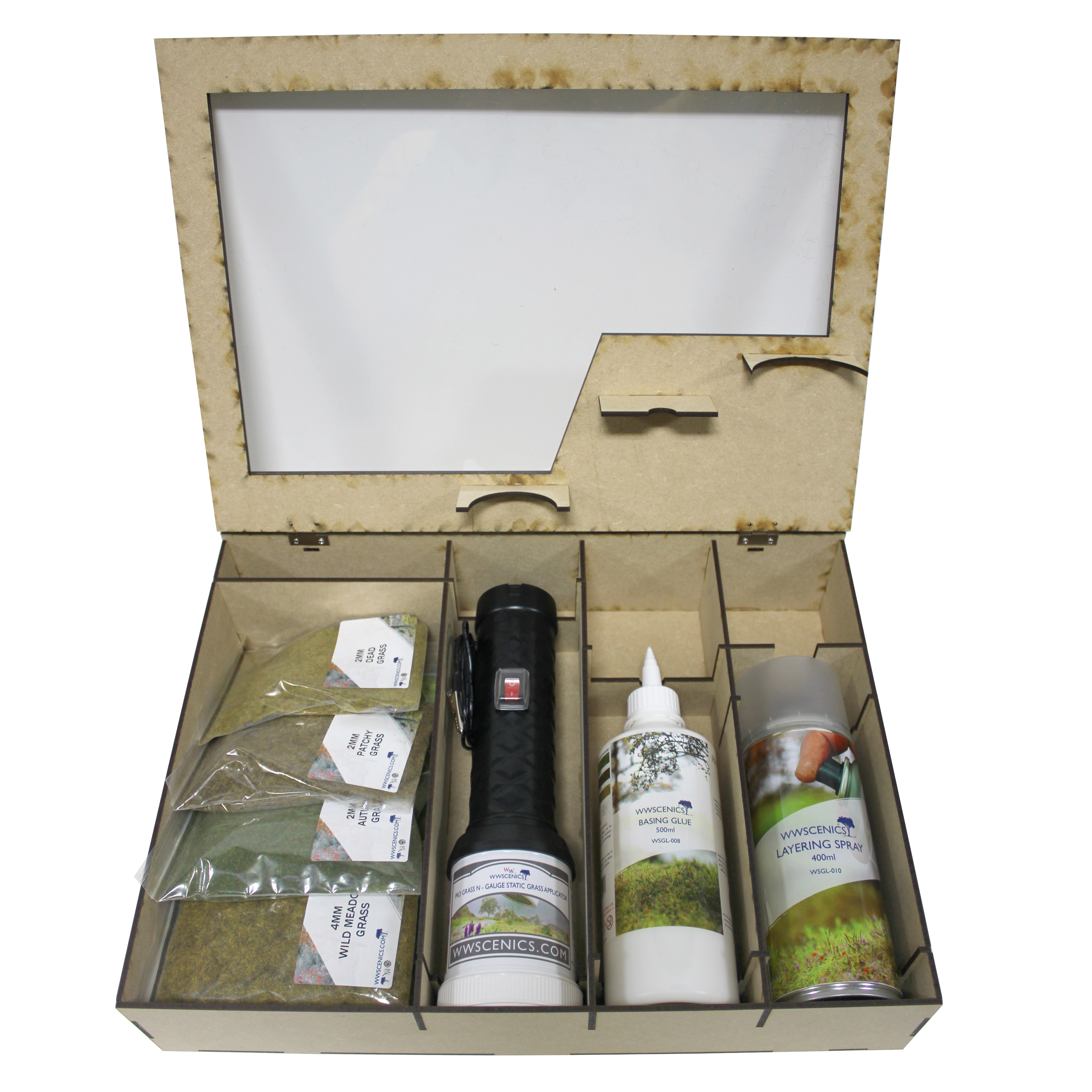 WSPG-039 WW Scenics N-Gauge Pro Grass Layering System (UK)