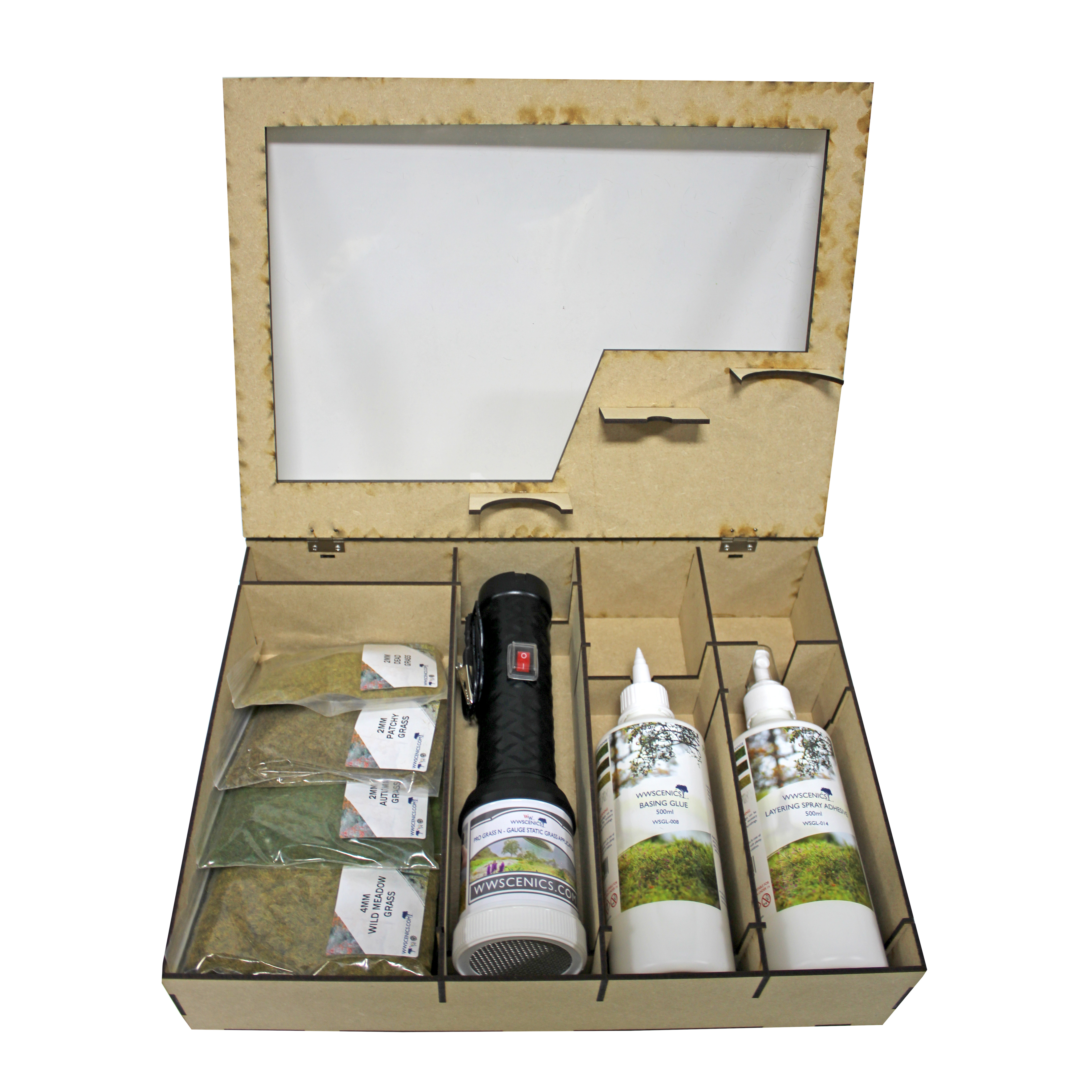 WSPG-040 WW Scenics N-Gauge Pro Grass Layering System (International)