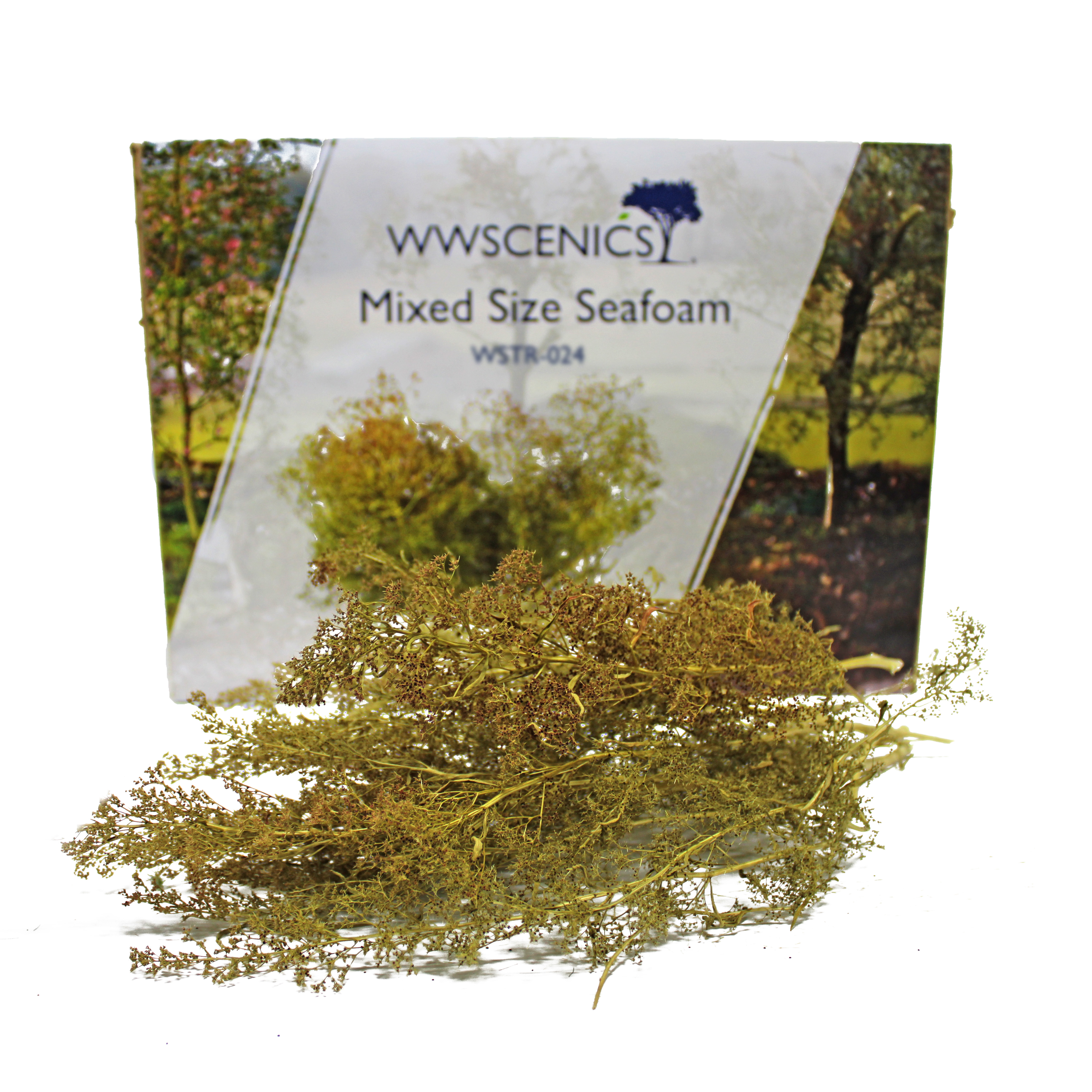 WSTR-024 WW Scenics Seafoam Trees Box - Mixed Sizes