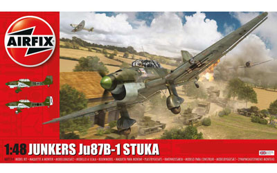 A07114 Airfix De Junkers Ju87B-1 Stuka 1:48 scale