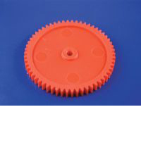 Range of Interchangeable Plastic Gears with 4mm Centre Holes