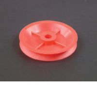 Range of Plastic Pulleys with 4mm Centre Holes