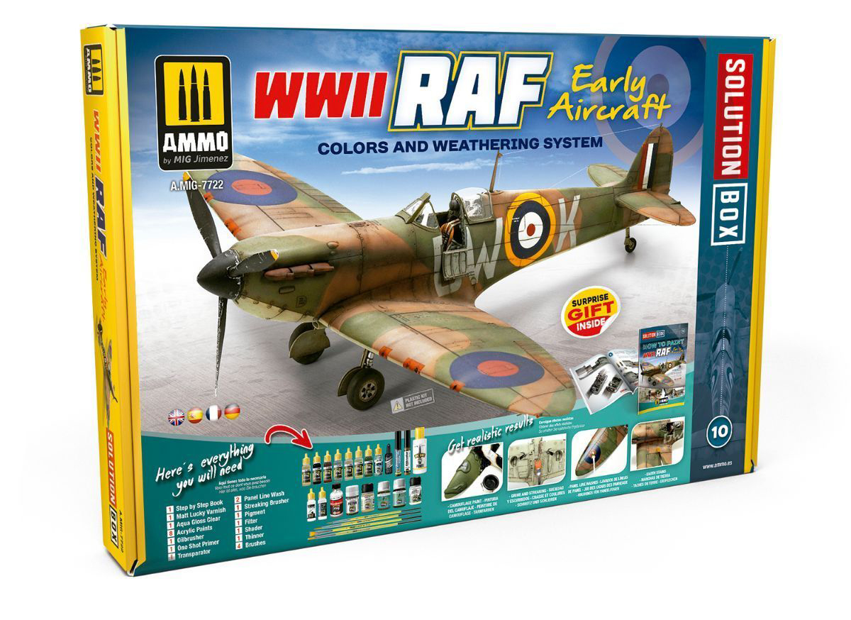 MIG7722 EARLY RAF AIRCRAFT SOLUTION BOX